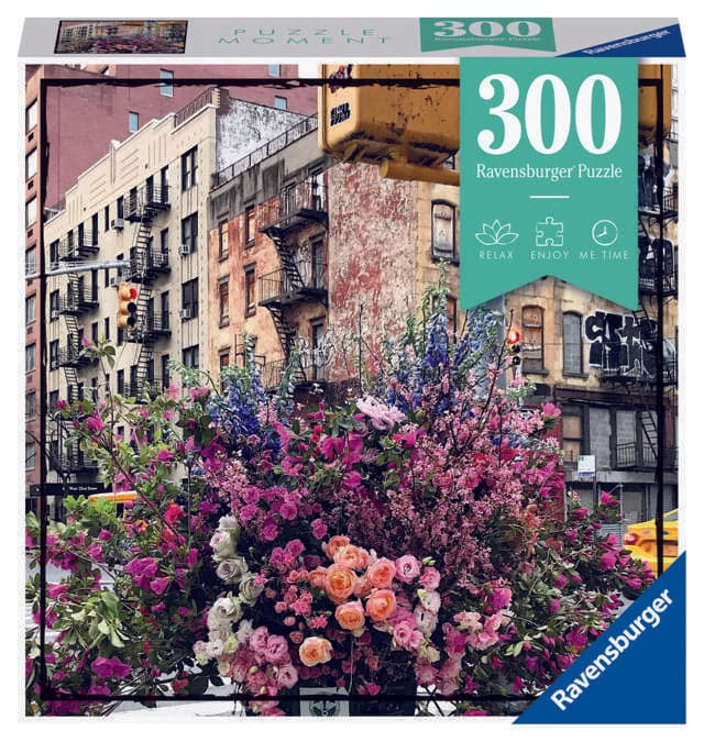 300 Piece Puzzle - Puzzle Moments: Flowers in New York