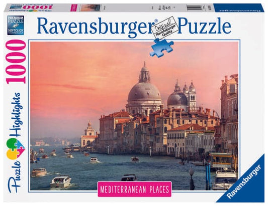 1000 Piece Puzzle - Mediterranean Italy