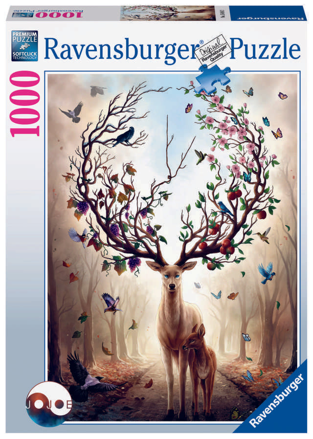 1000 Piece Puzzle Magic Deer - Premium  from Toys - Just €12.99! Shop now at Maltashopper.com