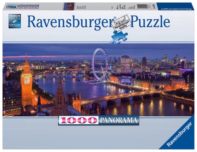 1000 Piece Panorama Puzzle - London by Night