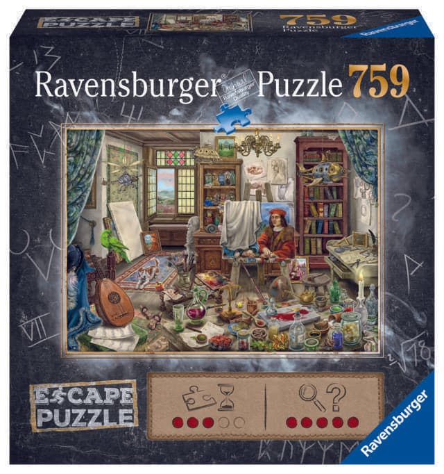 759 Piece Escape Puzzle - The Artist&#39s Atelier