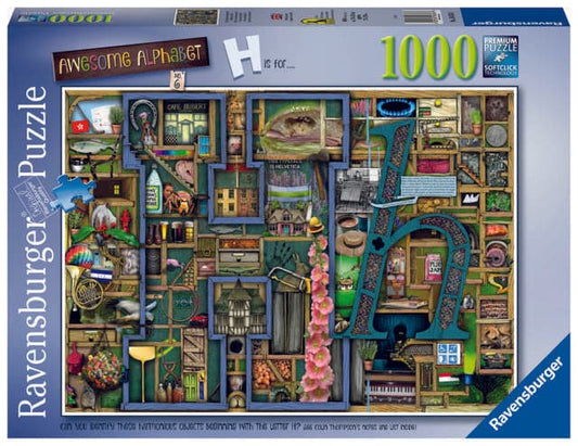 Toys Puzzle da 1000 Pezzi - Colin Thompson: Awesome Alphabet H