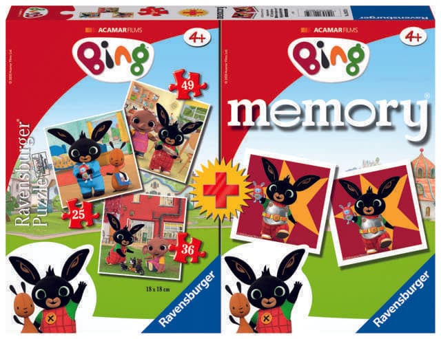 Multipack - Memory + 3 Puzzle: Bing