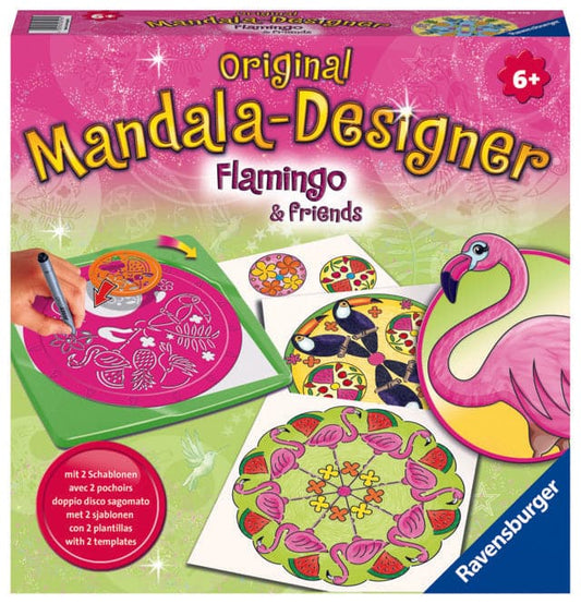 Mandala Designer - Midi: Flamingo & Friends