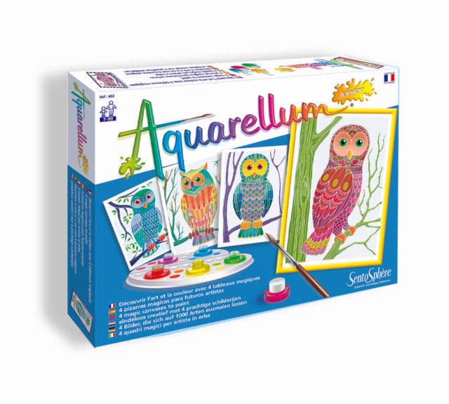 Aquarellum Junior - Owls