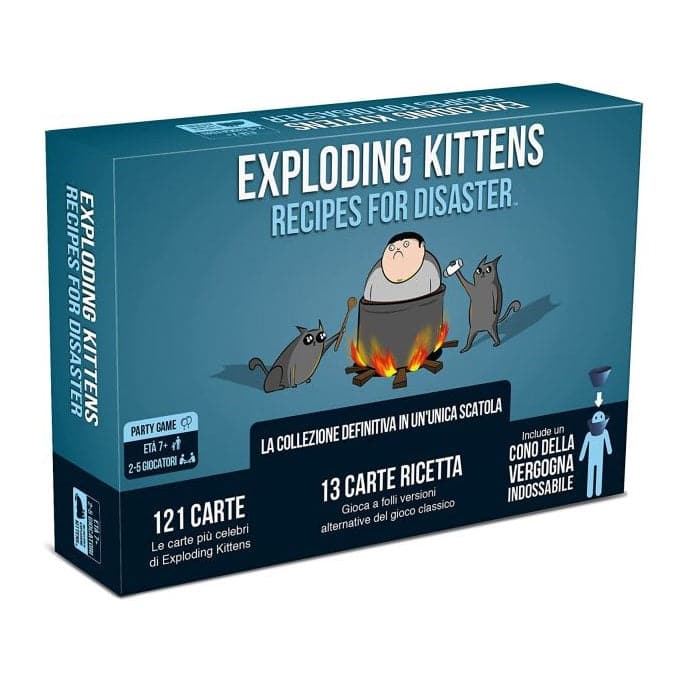 Toys Exploding Kittens: Recipes for Disaster - Ed. Italiana