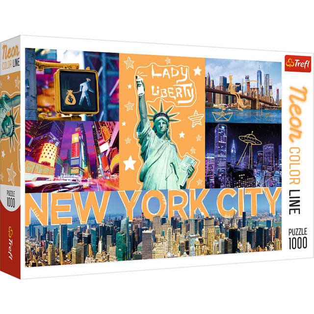 Toys Puzzle da 1000 Pezzi - Neon Color Line: Neon City