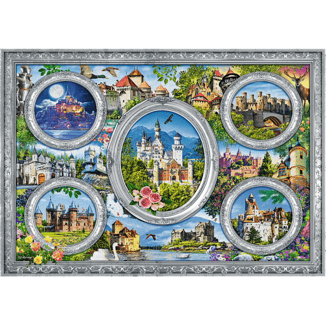 Toys Puzzle da 1000 Pezzi - Castles of the World