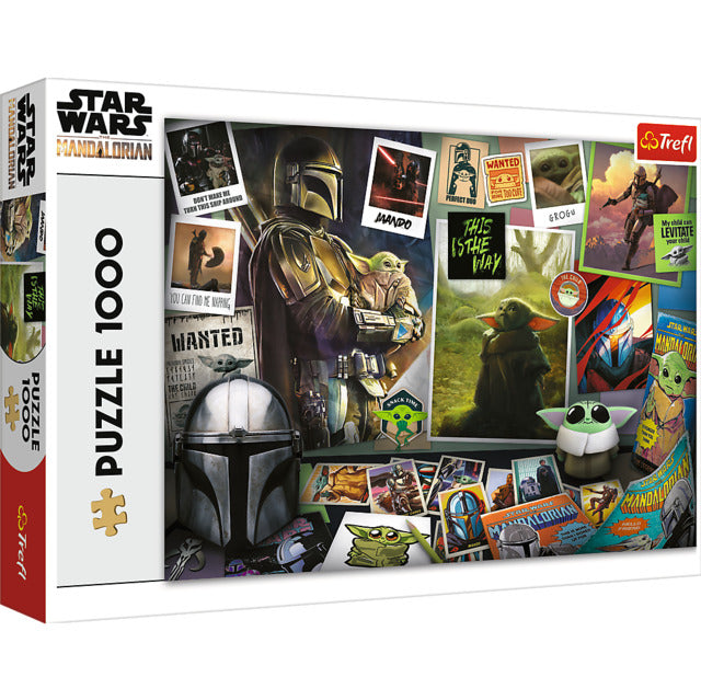 Puzzles - 1000 - Grogu Collection / Lucasfilm Star Wars The Mandalorian