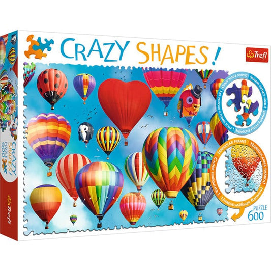 Toys 600 Piece Puzzle - Crazy Shapes: Colored Balls