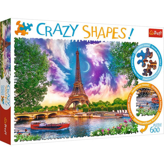 Toys 600 Piece Puzzle - Crazy Shapes: Sky over Paris