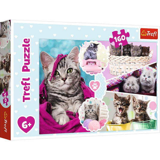 160 Piece Puzzle - Adorable Kittens