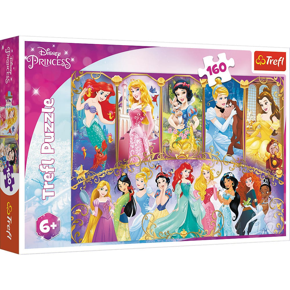 Toys 160 Piece Puzzle - Disney Princess: Princess Portraits