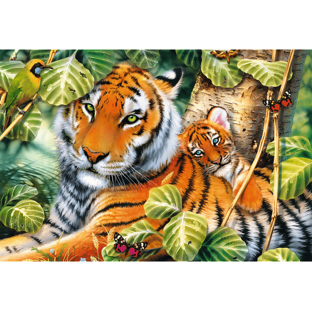 Toys 1500 Piece Puzzle - Two tigers