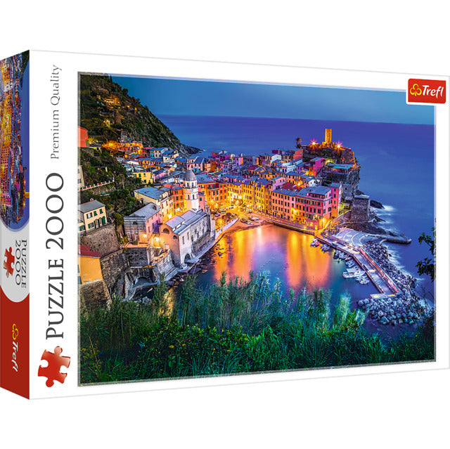 2000 Piece Puzzle - Vernazza at Sunset