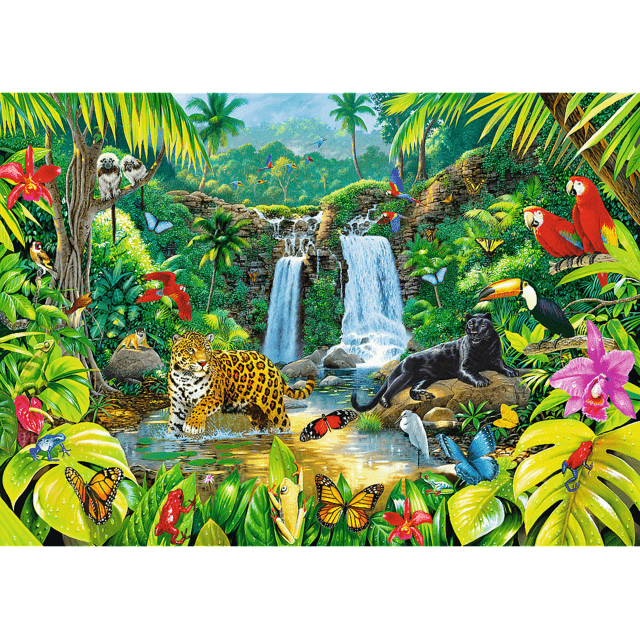 Toys 2000 Piece Puzzle - Tropical Forest