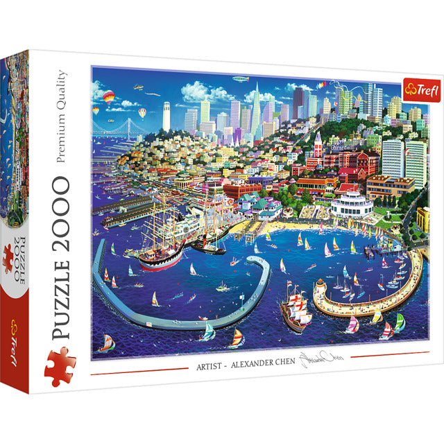 2000 Piece Puzzle - San Francisco Bay