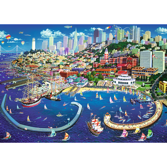 2000 Piece Puzzle - San Francisco Bay