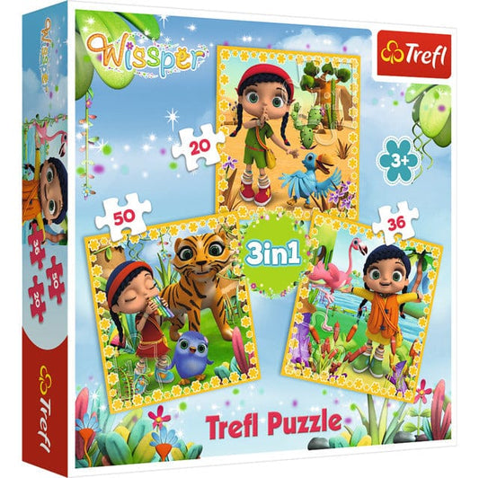 Toys 3 in 1 Puzzle - Wissper: A Fantastic Journey