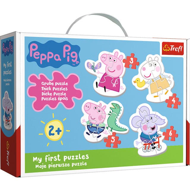 4 Puzzle In 1 Baby Classic: Lovely Peppa Pig