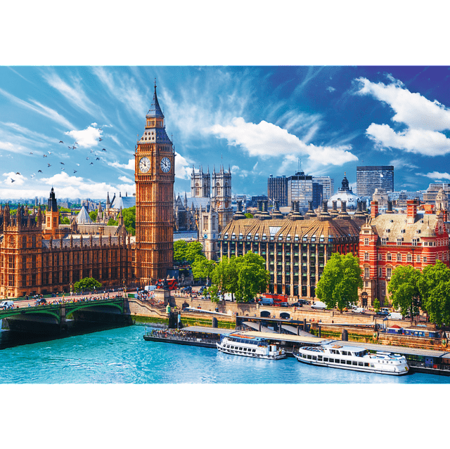 Toys 500 Piece Puzzle - Sunny Day in London