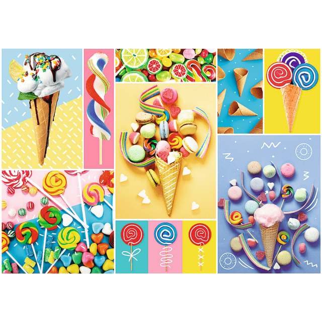 Toys 500 Piece Jigsaw Puzzle - Favorite Sweets