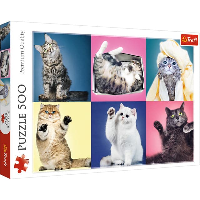 500 Piece Puzzle Kittens