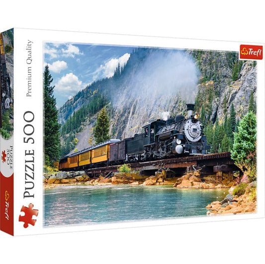 Toys 500 Piece Puzzle - Mountain Train