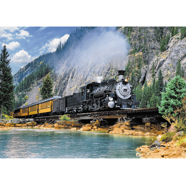 Toys 500 Piece Puzzle - Mountain Train