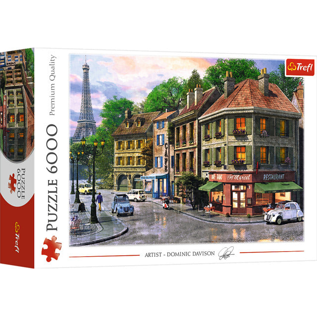 6000 Piece Puzzle - Street of Paris