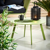 NURIO Green lounge table H 40 cm - Ø 70 cm - best price from Maltashopper.com CS629034