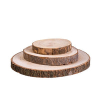 PAULO Brown wooden plate H 3,5 cm - Ø 36 cm - best price from Maltashopper.com CS587776