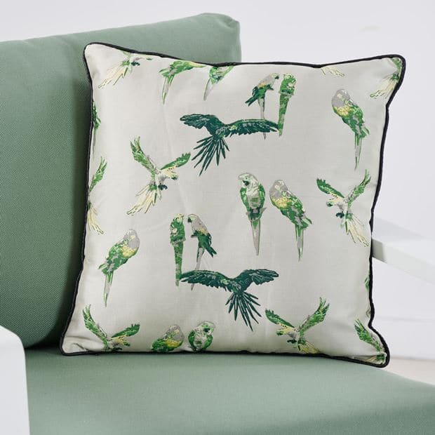 PARROT Green cushion W 45 x L 45 cm