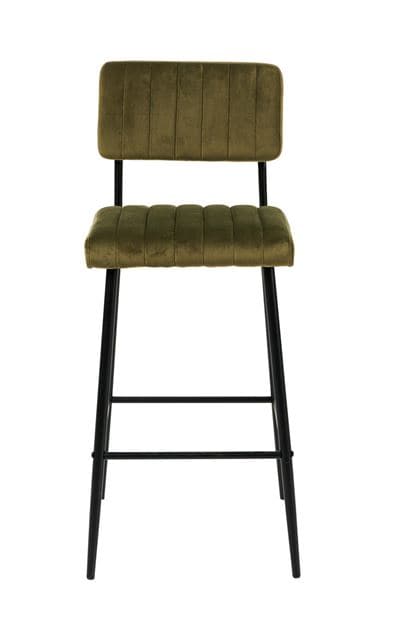 ROXY Green bar chair H 107 x W 43 x D 52 cm - best price from Maltashopper.com CS674653