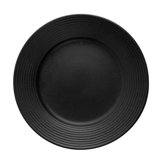 Casa MASTERCHEF Black plate Ø 27.5 cm