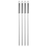 GRILLTIDER skewer, stainless steel, 4 pack