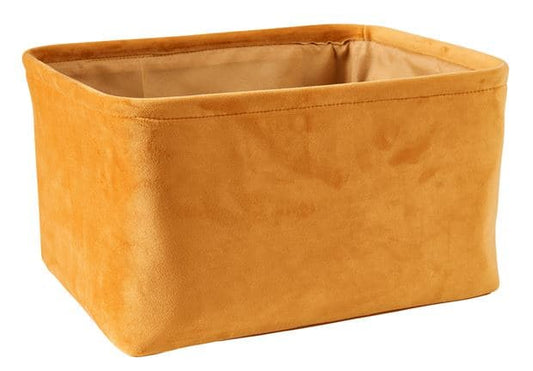 SUNSET Yellow storage basket H 20 x W 36 x D 26 cm - best price from Maltashopper.com CS668864