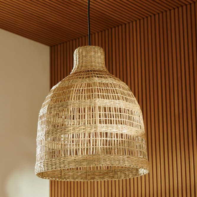 Casa BALI Natural lampshade, H 55 cm - Ø 50 cm