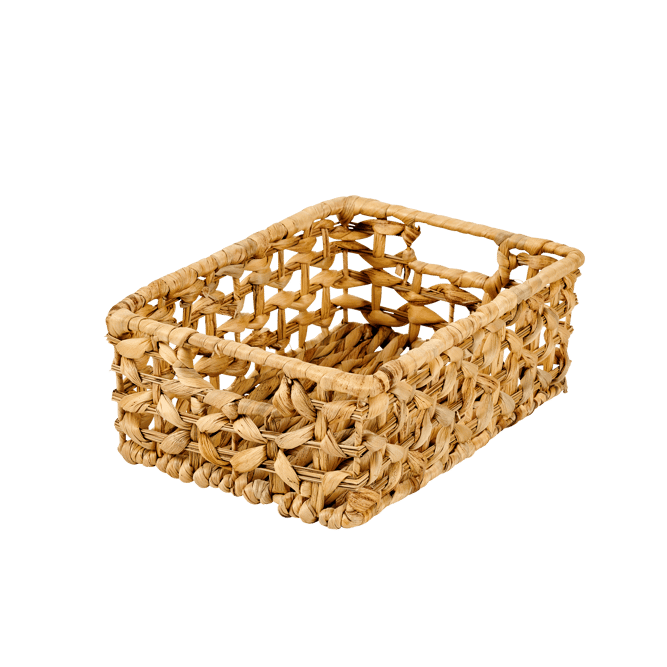 JELKE Natural drawer basket H 14 x W 34 x D 25 cm - best price from Maltashopper.com CS673036
