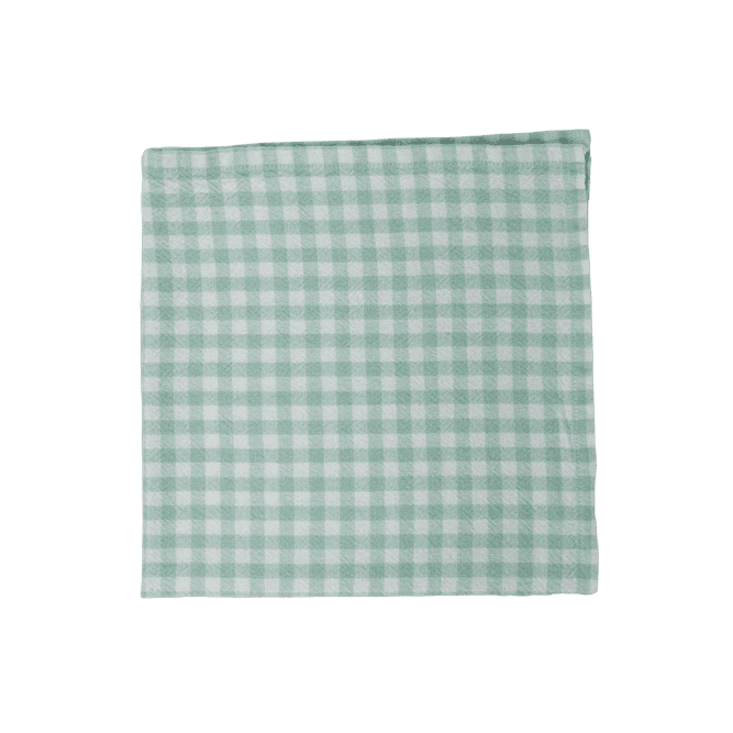 Casa VICHY Napkin aqua