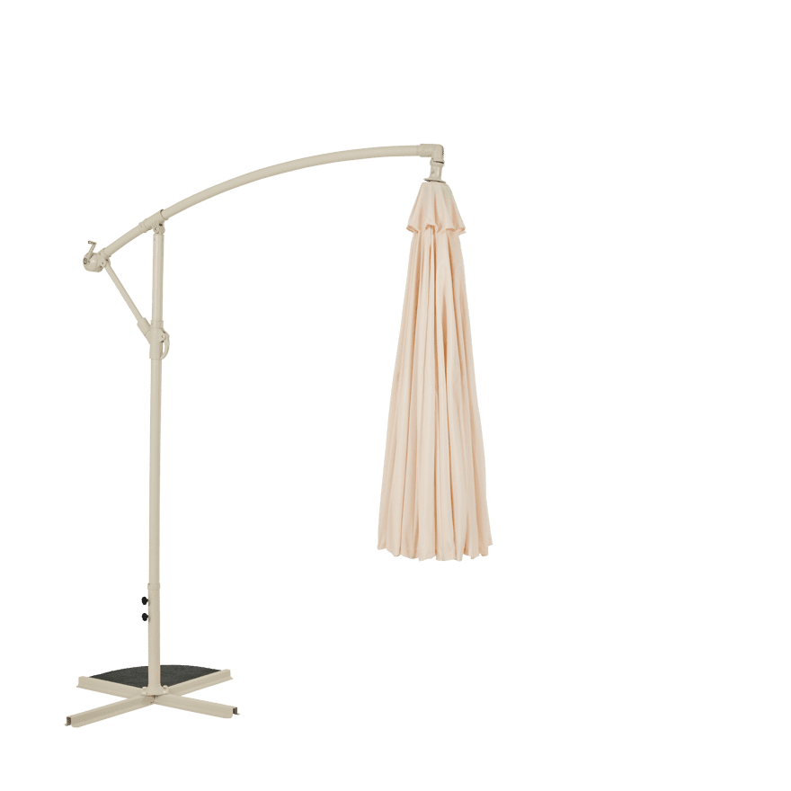 FLORIASA Sand hanging parasol - best price from Maltashopper.com CS689388