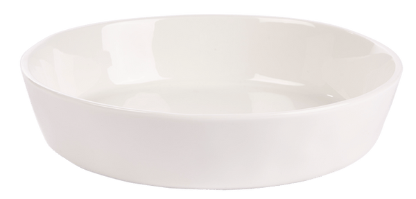 MAREA White deep plate - set of 4 , Ø 20,5 cm