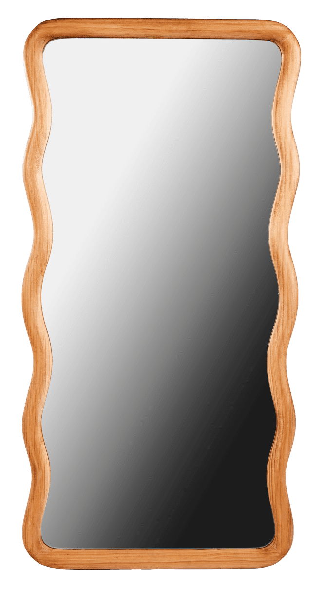 FLOWY Natural Mirror - best price from Maltashopper.com CS686483