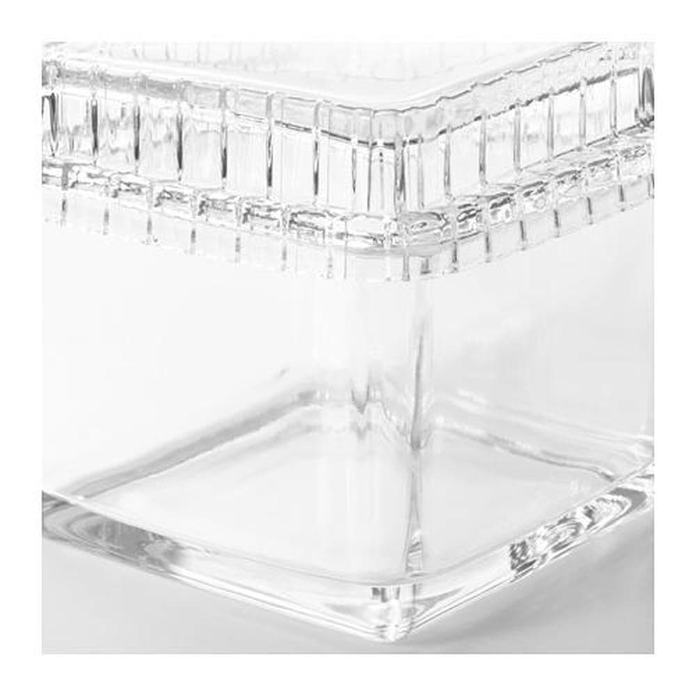 SAMMANHANG glass box with lid , - best price from Maltashopper.com 10412114