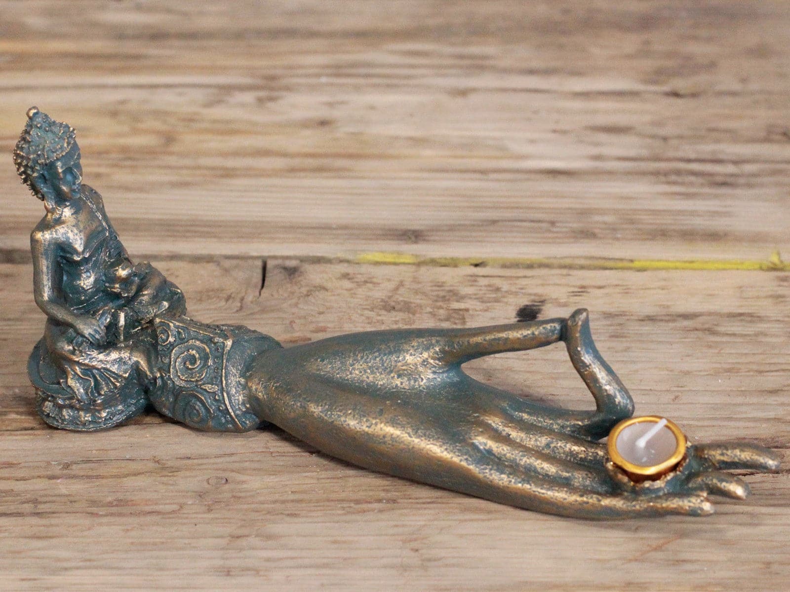 Antique Buddha - Hand Incense Burner - best price from Maltashopper.com ABC-05