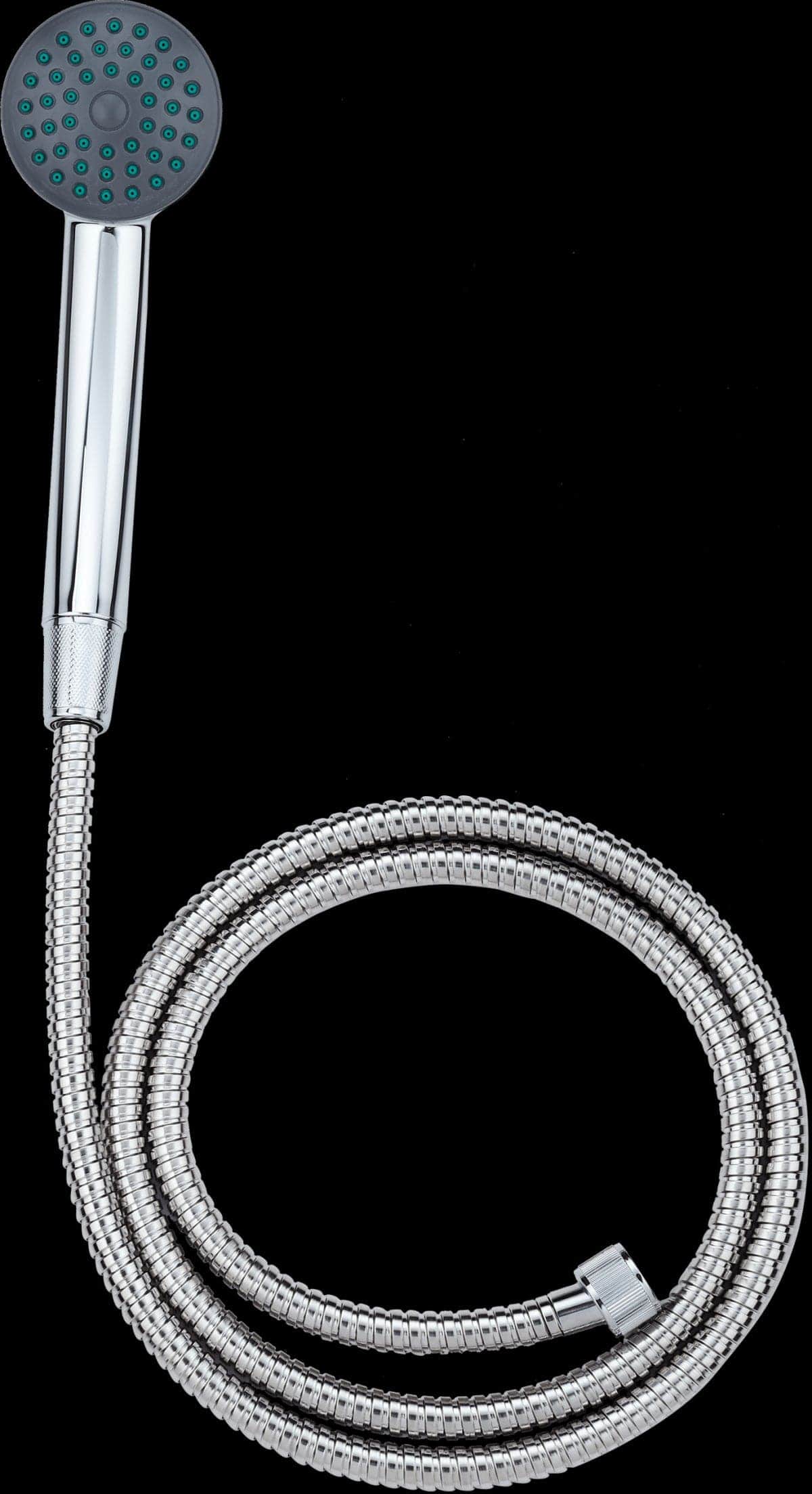 SHOWER HAND SHOWER 1 JET + HOSE MT1,5 - best price from Maltashopper.com BR430002696