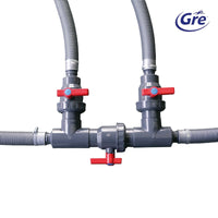 BYPASS KIT 3 OPENING AND CLOSING VALVES WITH 2 FLEXIBLE PIPES - best price from Maltashopper.com BR500015830