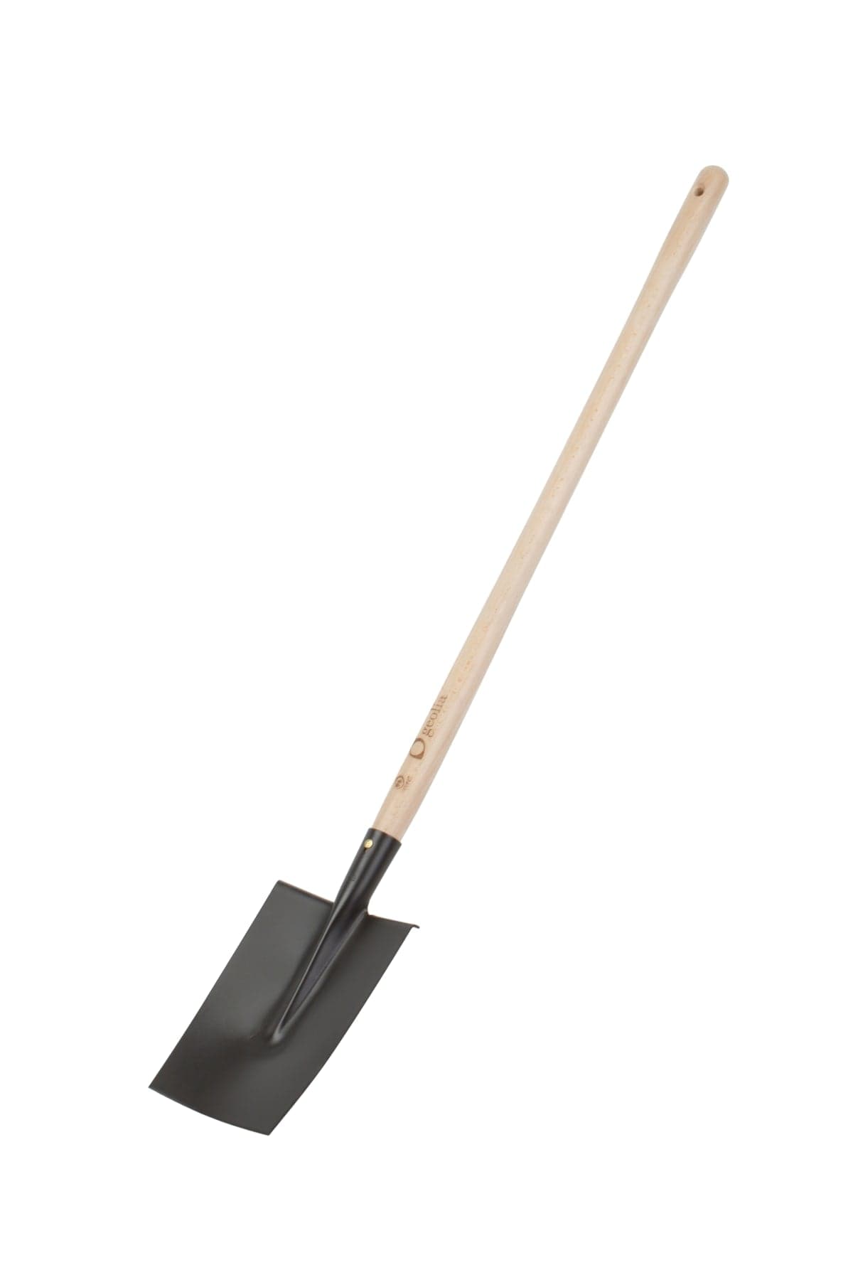 GEOLIA SQUARE SPADE WITH BEECH WOOD HANDLE PEFC 110CM - best price from Maltashopper.com BR500007642