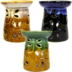 Classic Rustic Oil Burner - Dragonfly (assorted) - best price from Maltashopper.com OBCS-03DS