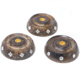 Bliss Cone & Stick Burner- Asst Design - Mango Wood